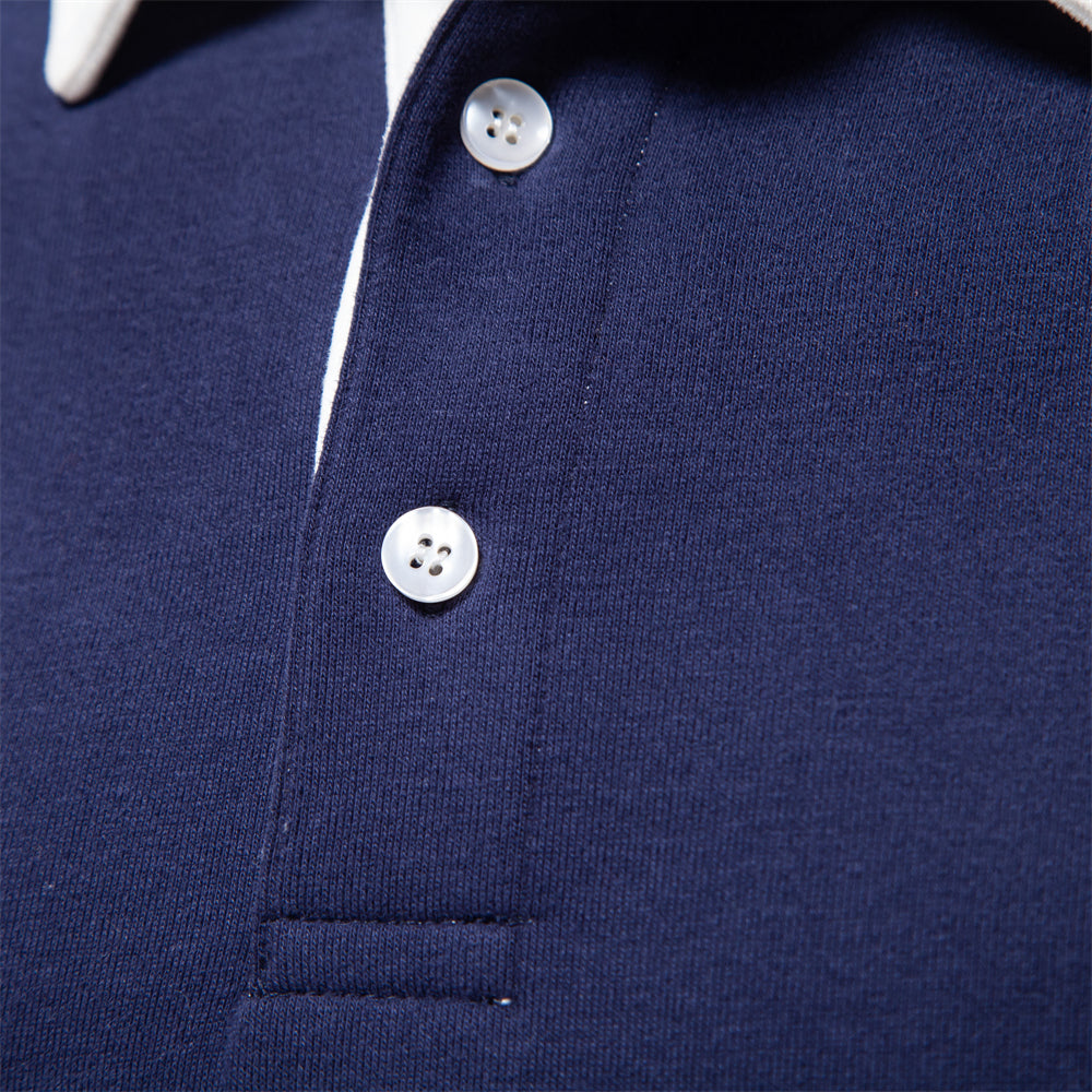 Eugen – Classic Winter Polo Design Sweatshirt