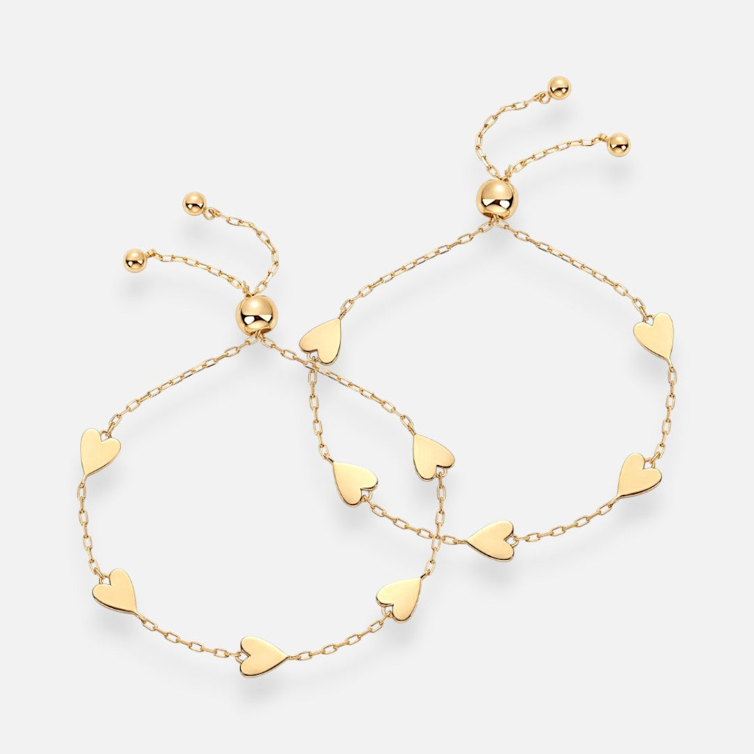 Everlink Heart Duo Bracelet Set