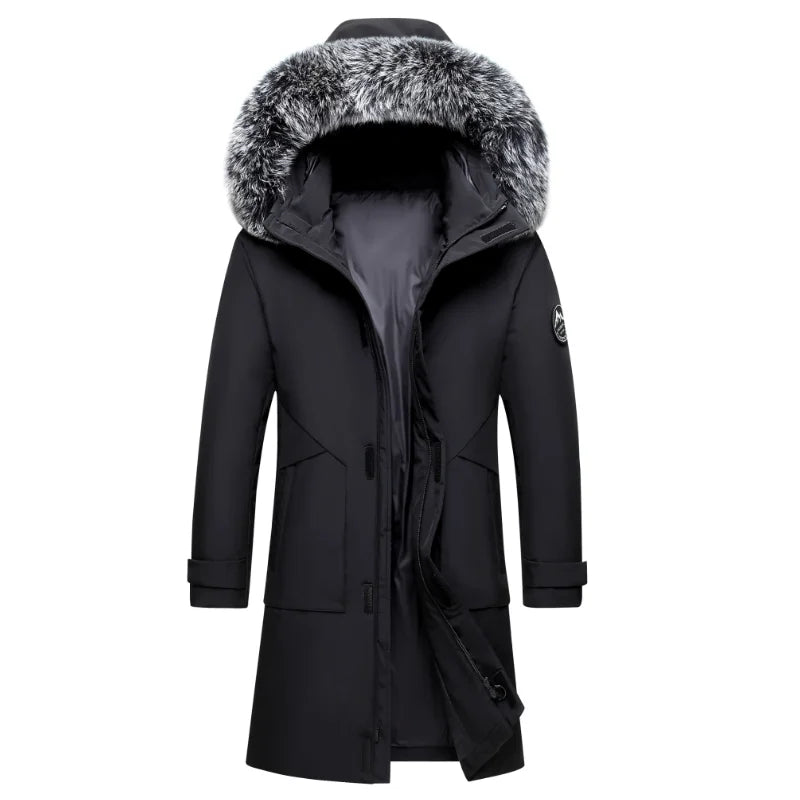 Eyal - Elegant Bouclier Parka with Long Sleeves
