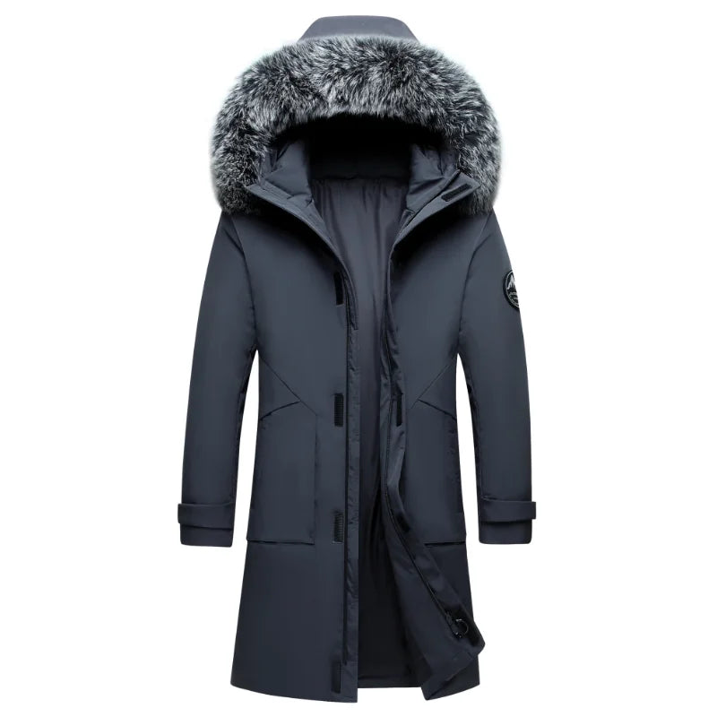 Eyal - Elegant Bouclier Parka with Long Sleeves