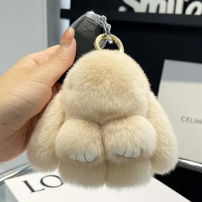 FauxFur - Handmade Soft Bunny Pom Poms