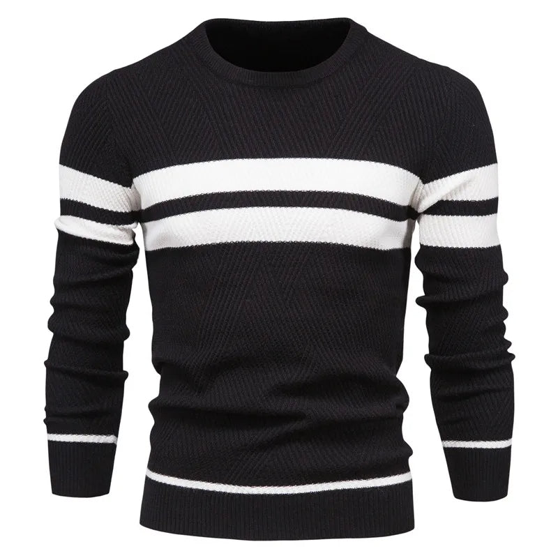 Fawzi – Patchwork Long Sleeve Sweater