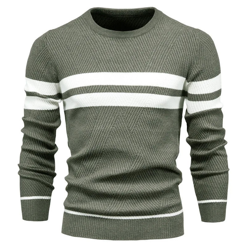 Fawzi – Patchwork Long Sleeve Sweater