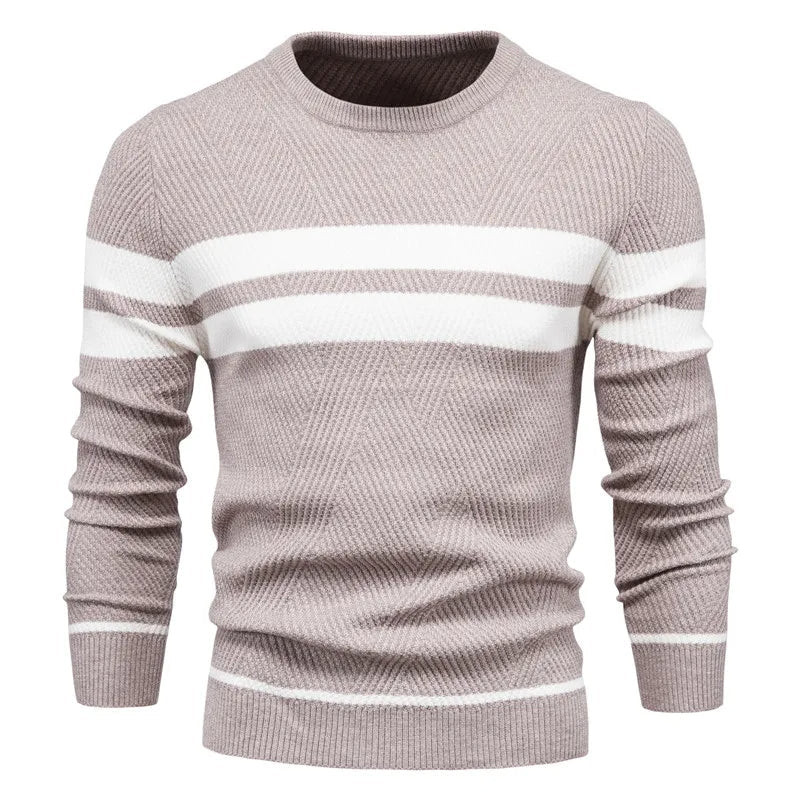 Fawzi – Patchwork Long Sleeve Sweater