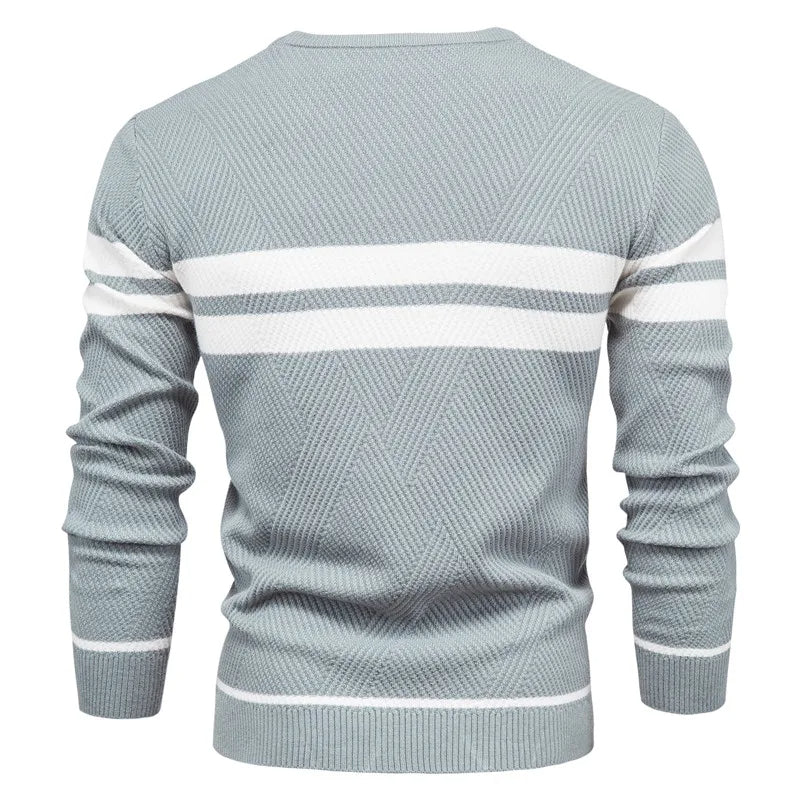 Fawzi – Patchwork Long Sleeve Sweater