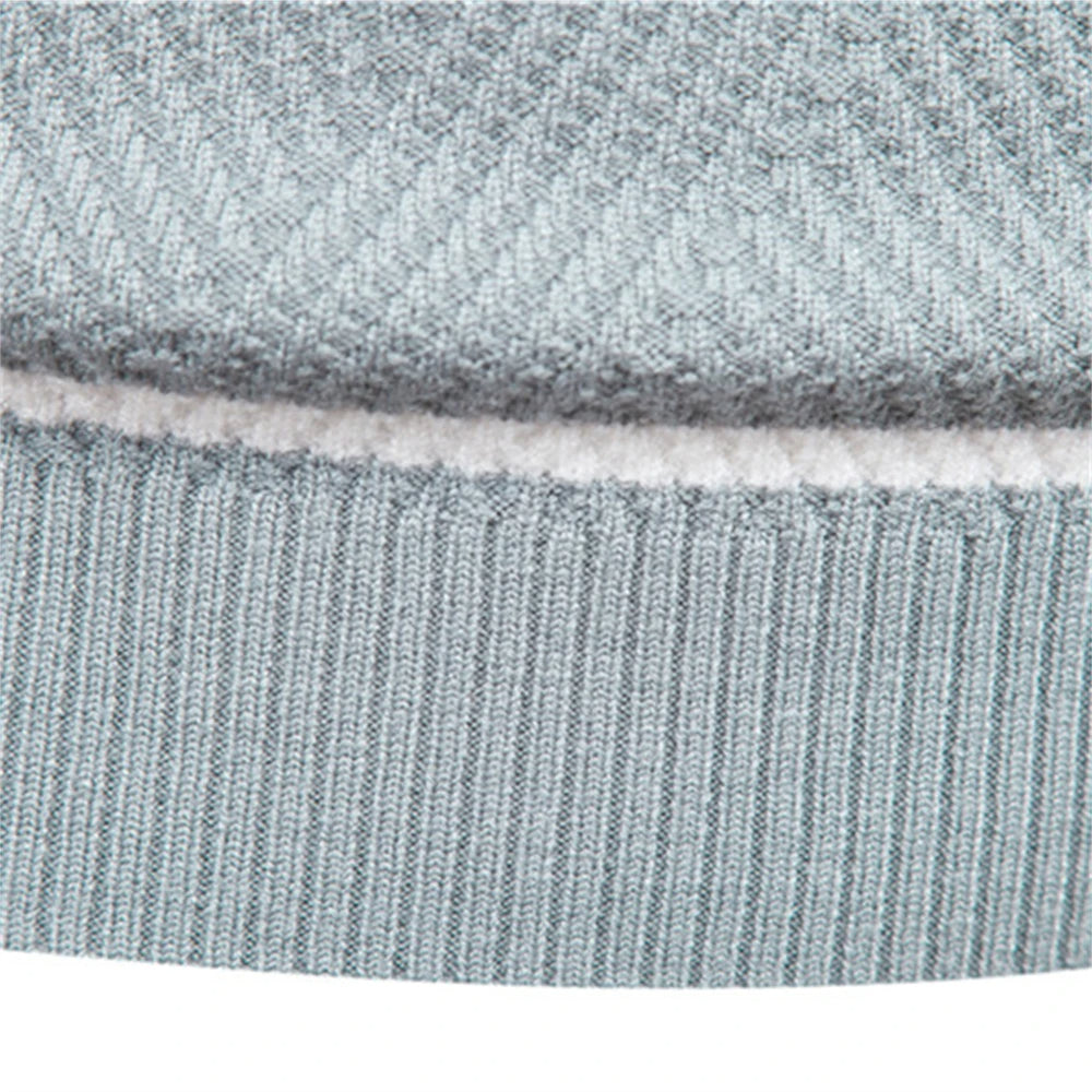 Fawzi – Patchwork Long Sleeve Sweater