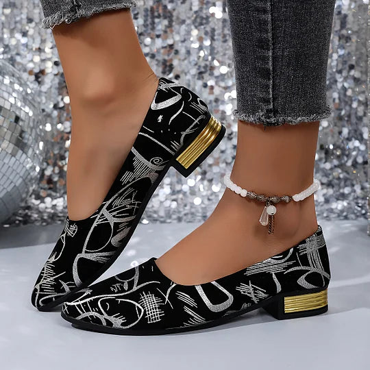 Fernandez – Breathable Shoes with Low Heel
