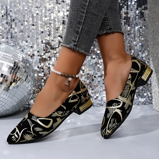 Fernandez – Breathable Shoes with Low Heel