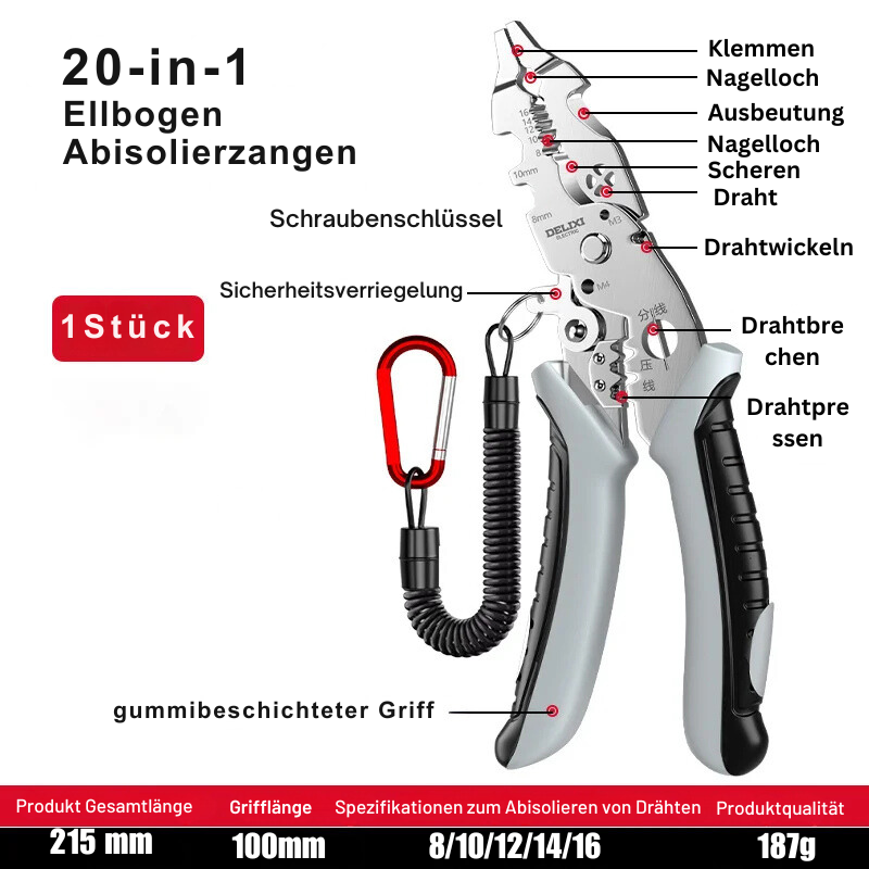 FlexiStrip – Multifunctional Wire Stripping Tool