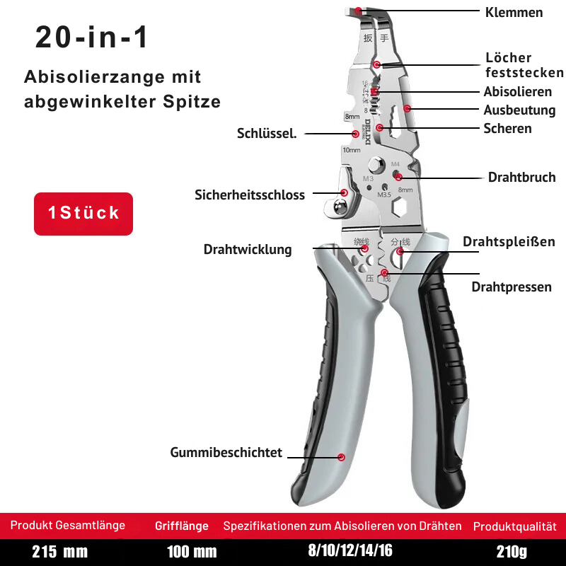 FlexiStrip – Multifunctional Wire Stripping Tool
