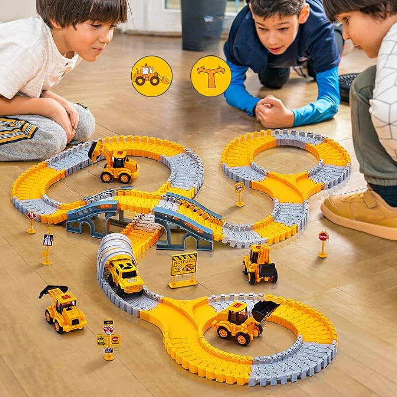 FlexiTrack – Electric Flexible Track Toy