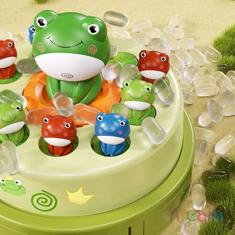 FrogFlair – Flying Frog Catch Fun Montessori Toy