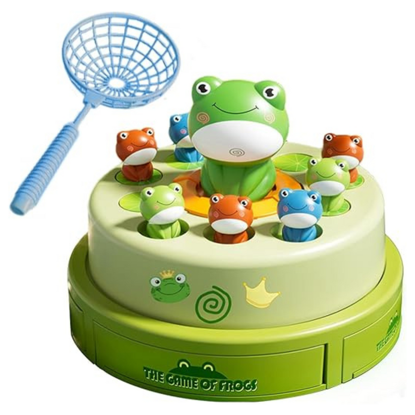 FrogFlair – Flying Frog Catch Fun Montessori Toy