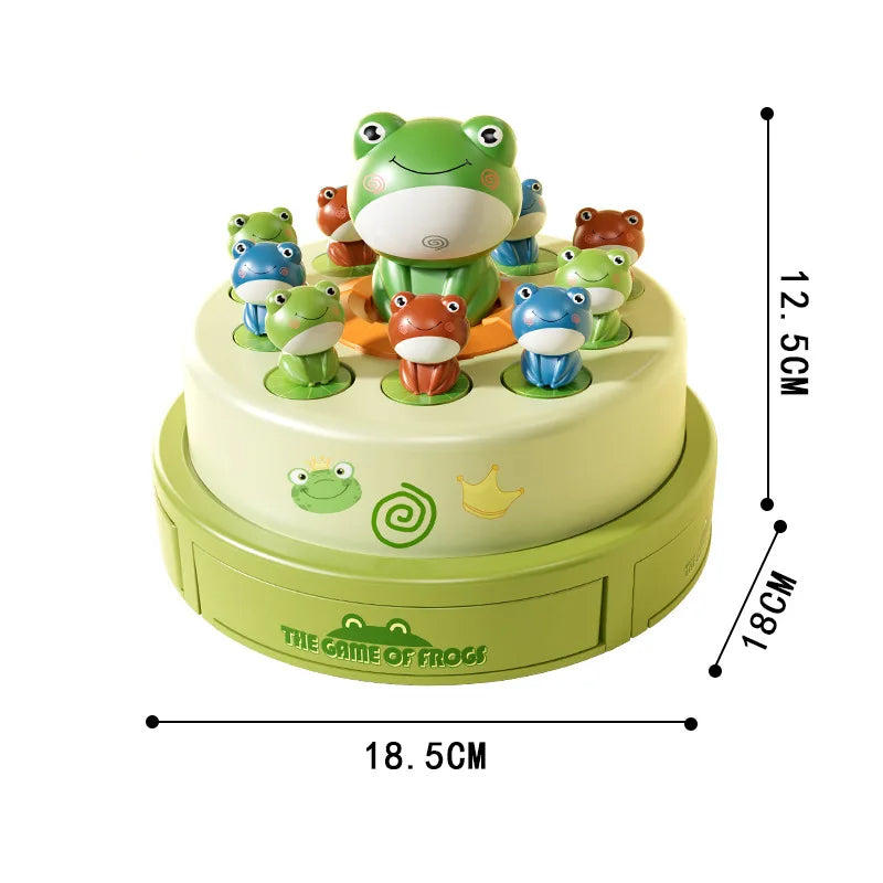 FrogFlair – Flying Frog Catch Fun Montessori Toy