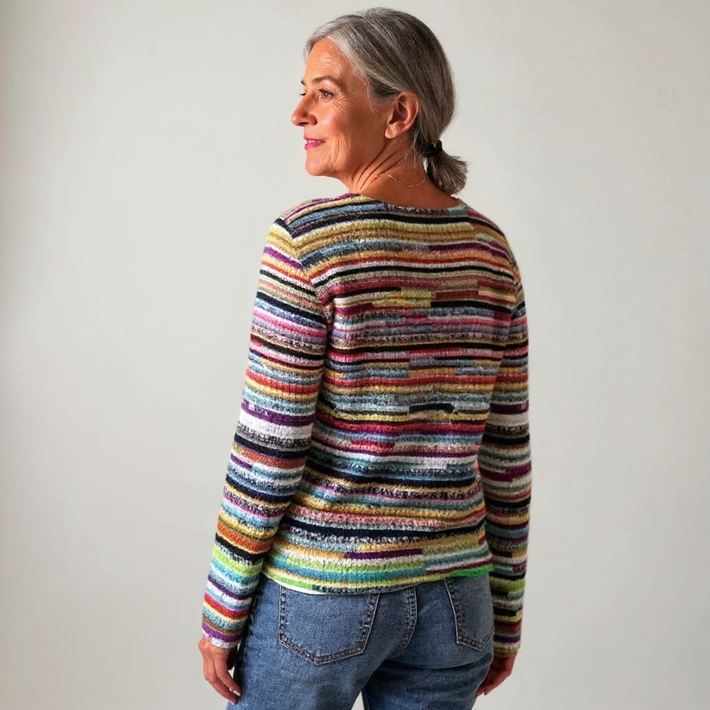 Giorgia - Classic Icelandic Knit Sweater Made of Wool