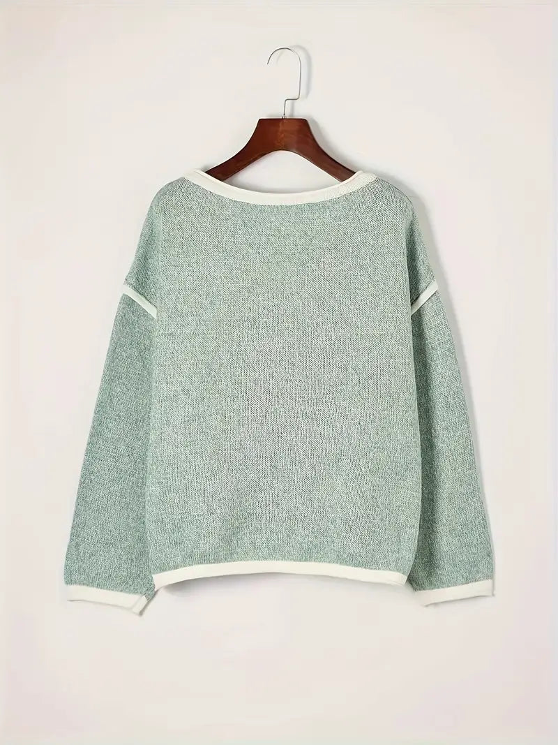 Giselda - Round Neck Knit Sweater
