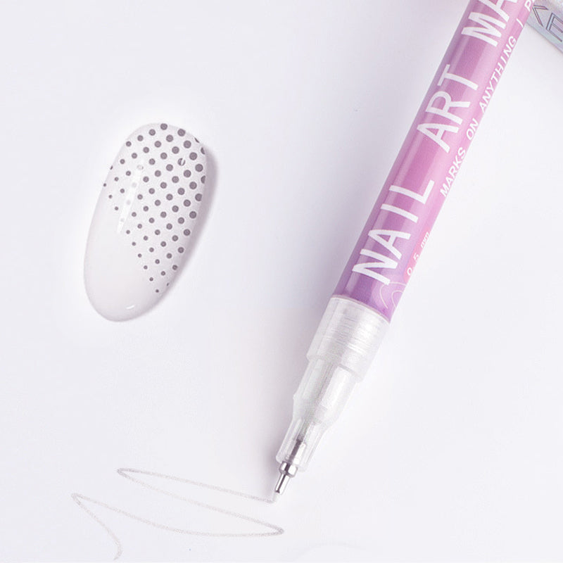 GlamSketch – Nail Art Pen Set in 12 Colors