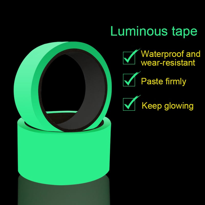 Glow-in-the-Dark Warning Tape