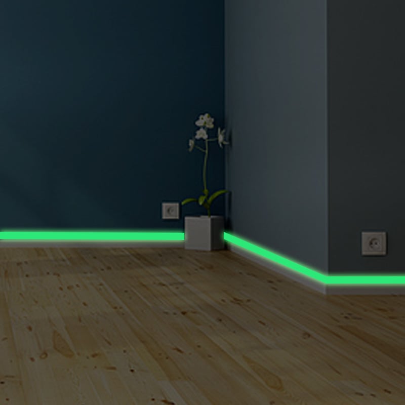 Glow-in-the-Dark Warning Tape