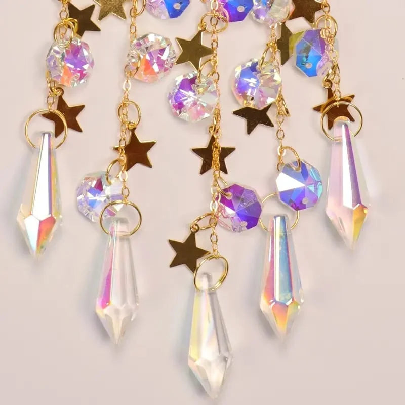 Glowcraft – Sun and Moon Pendant Crystal Light Ornaments