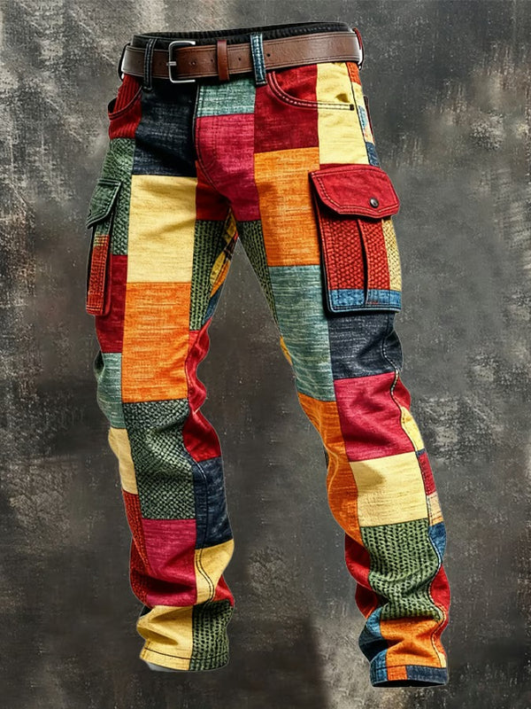 Greg – Patchwork Cargo Pants