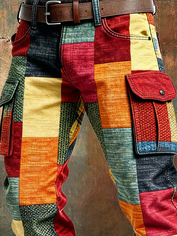 Greg – Patchwork Cargo Pants