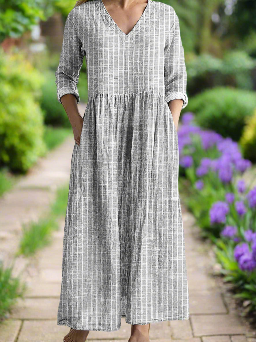 Gregoria – Casual Striped Dress