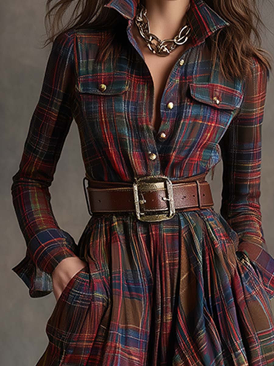 Hadasa – Maxi Dress with Waist Belt