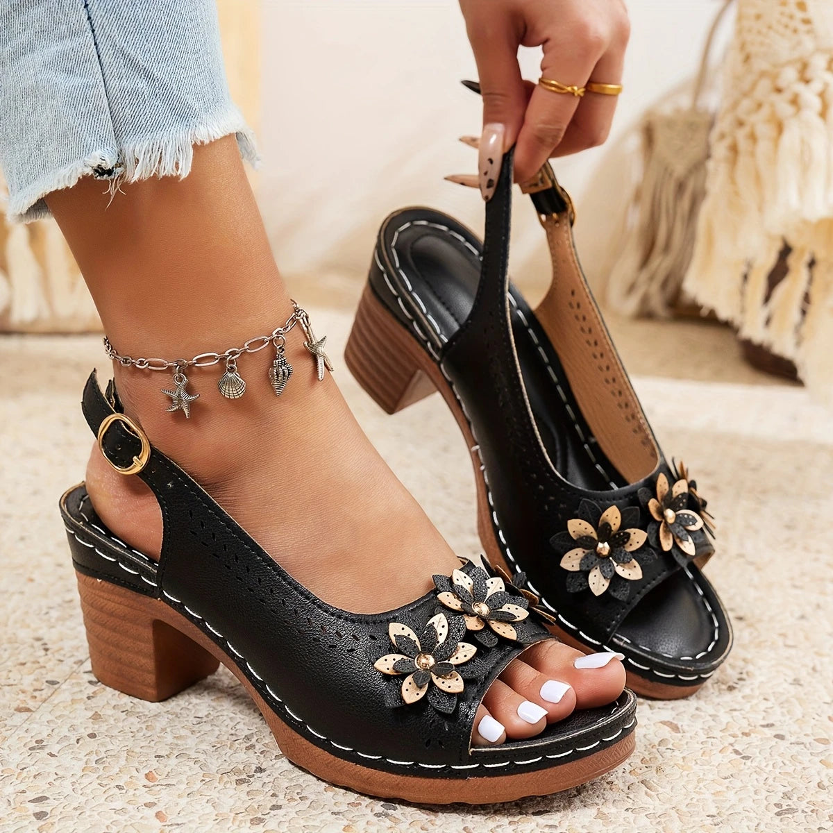 Haisley – Elegant Sandal with High Heel
