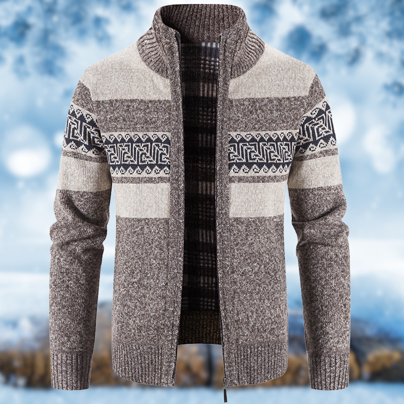 Hans - Warmer Stand-Up Collar Sweater