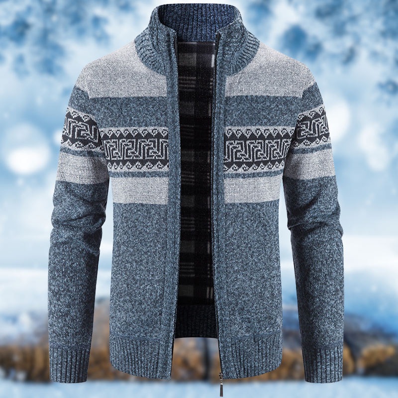 Hans - Warmer Stand-Up Collar Sweater