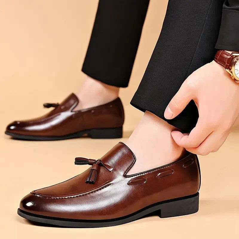 Hardik – Orthopedic Leather Loafer