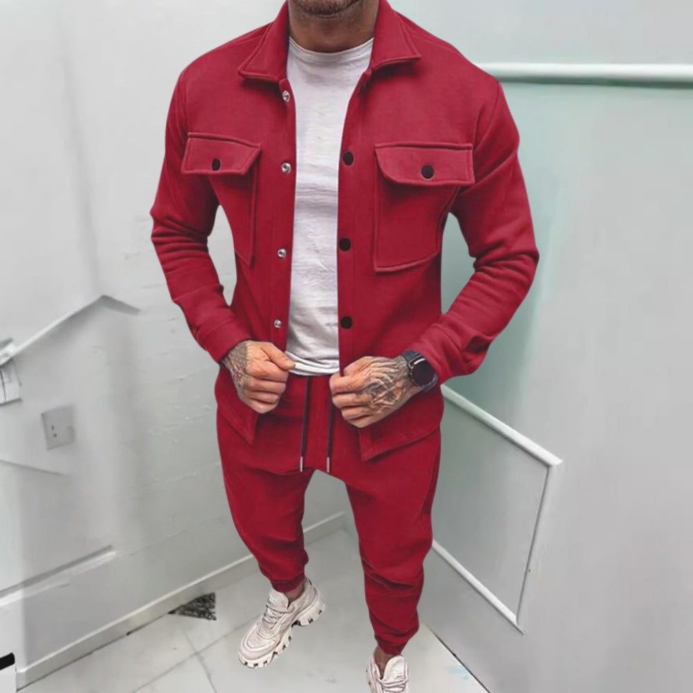 Harvey - Long Sleeve Two-Piece Suit