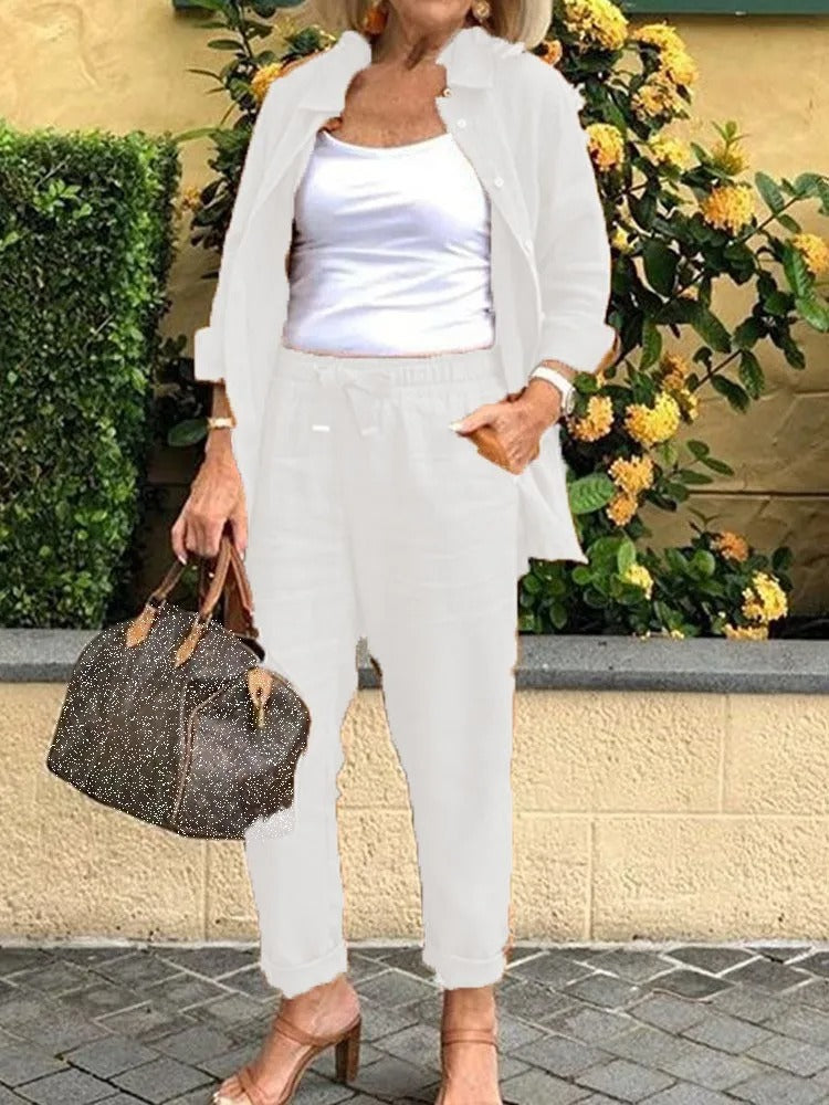 Henna – Long-Sleeve Shirt and Pants Set