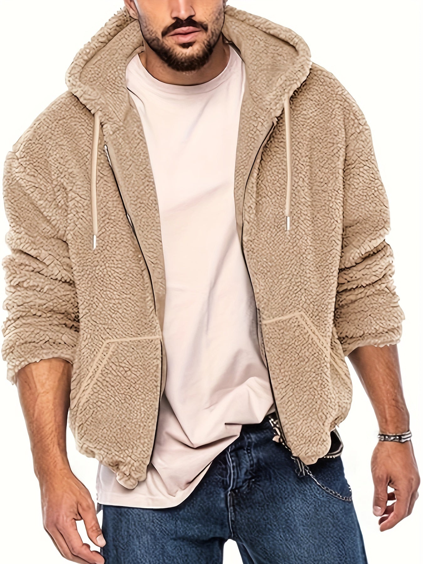 Hessel – Long Sleeve Hoodie with Zipper