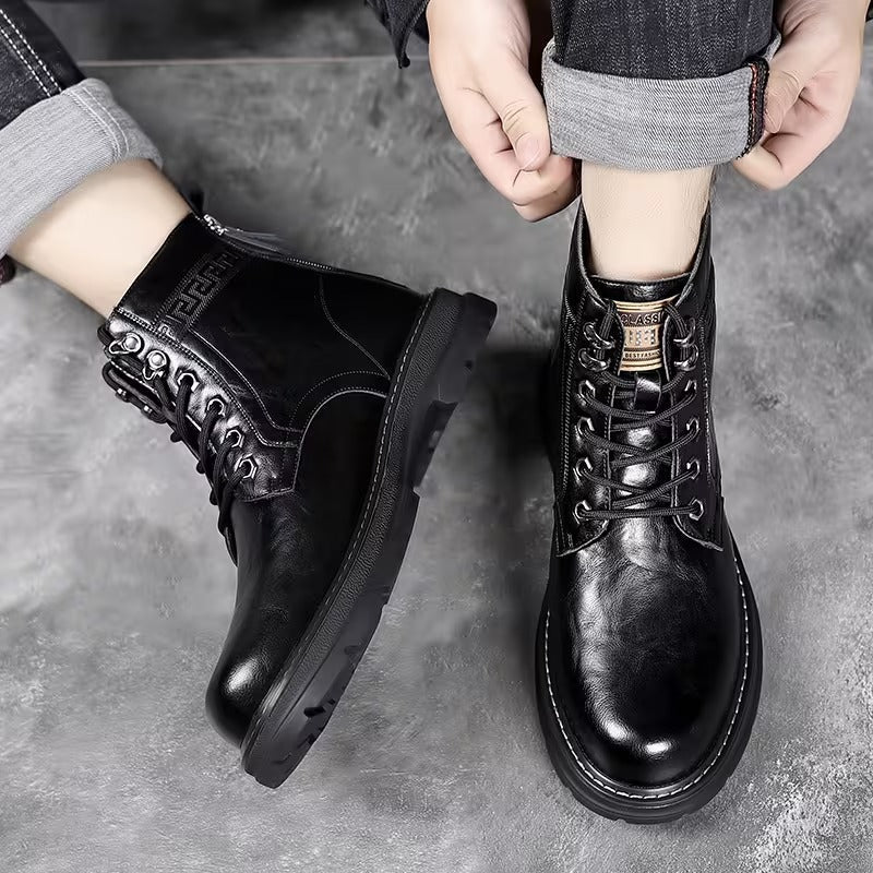 Hinnerk - Orthopedic Leather Boots