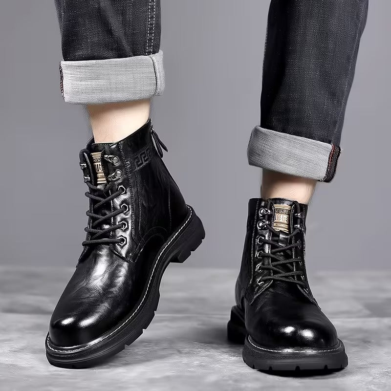 Hinnerk - Orthopedic Leather Boots