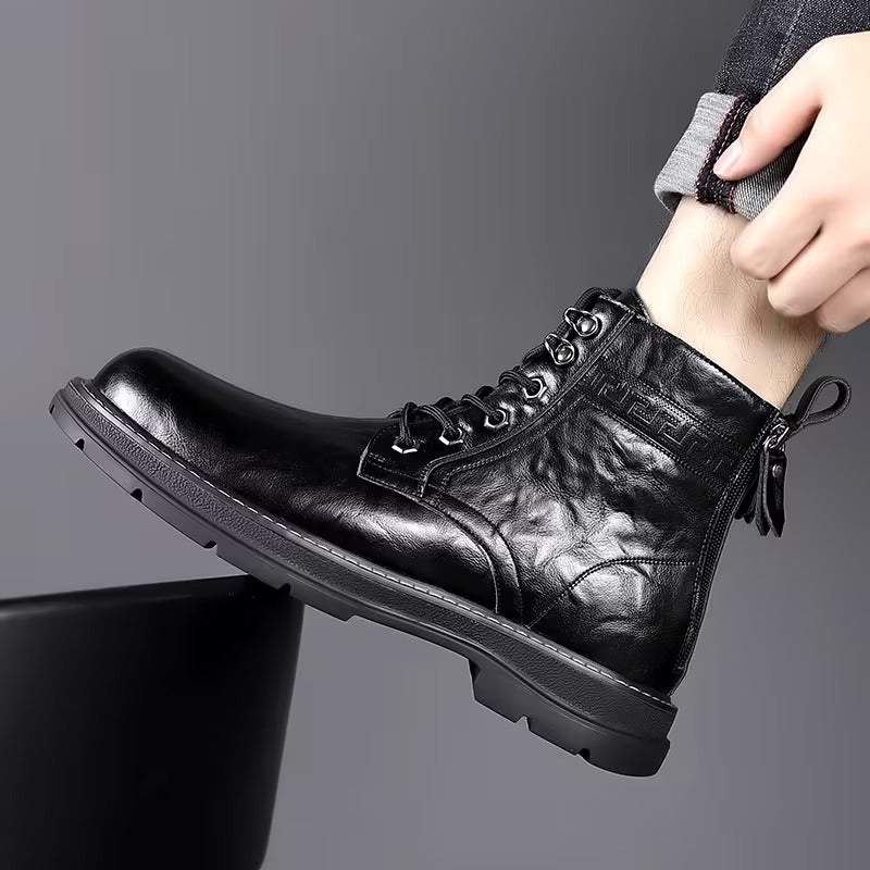 Hinnerk - Orthopedic Leather Boots