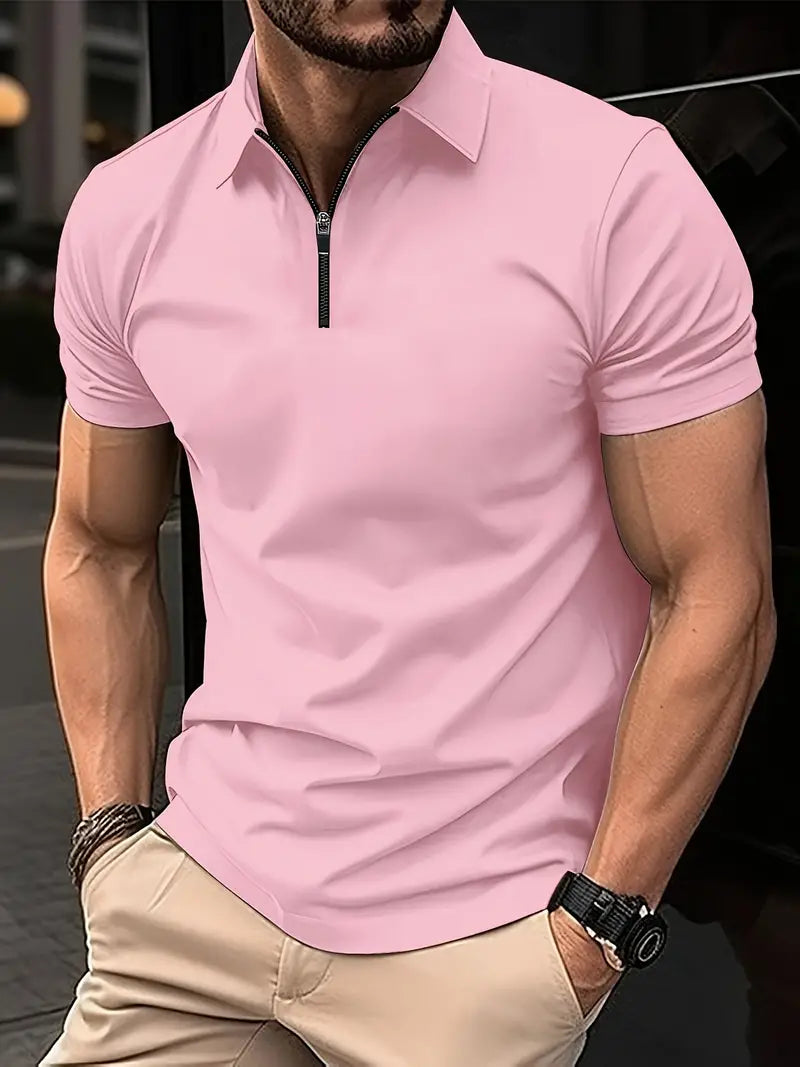 Ilan™ - Stretch Shirt with Short Sleeves