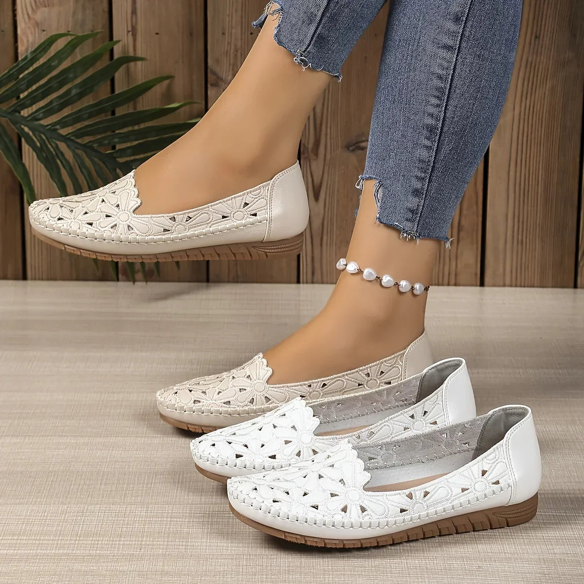 Inessa – Stylish Orthopedic Shoes with Cutouts