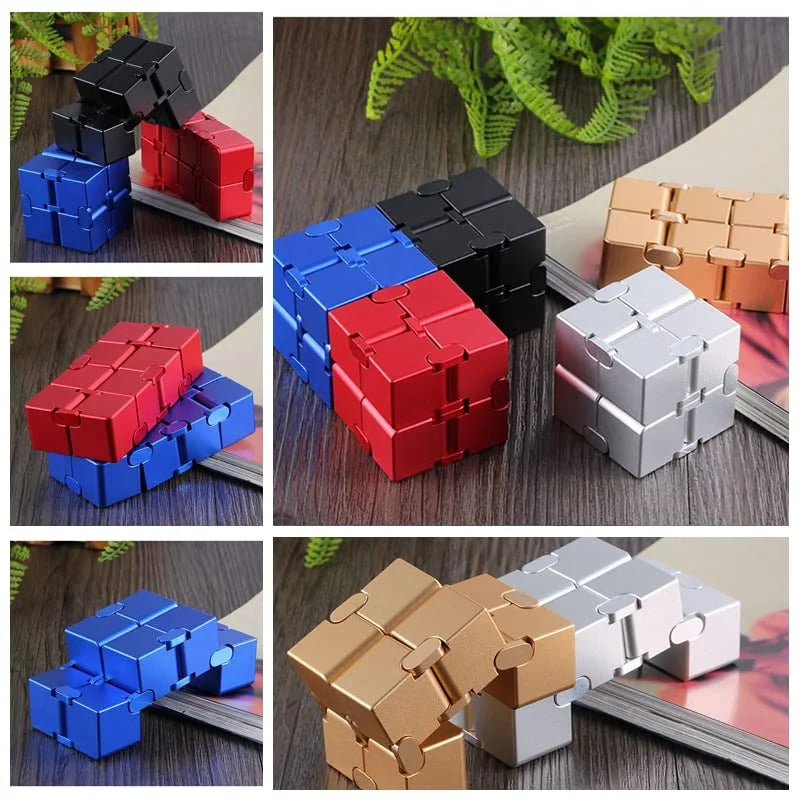 InfinityGlide™ - Adult Stress Relief Rubik's Cube Fidget Toy