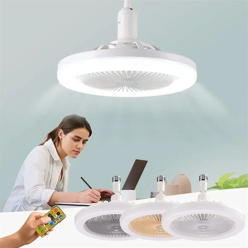 Innovative Lamp with Integrated Fan
