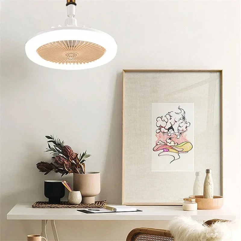 Innovative Lamp with Integrated Fan