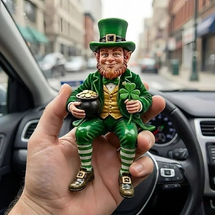 IrishFortune – Decorative Figurine of a Leprechaun for St. Patrick's Day