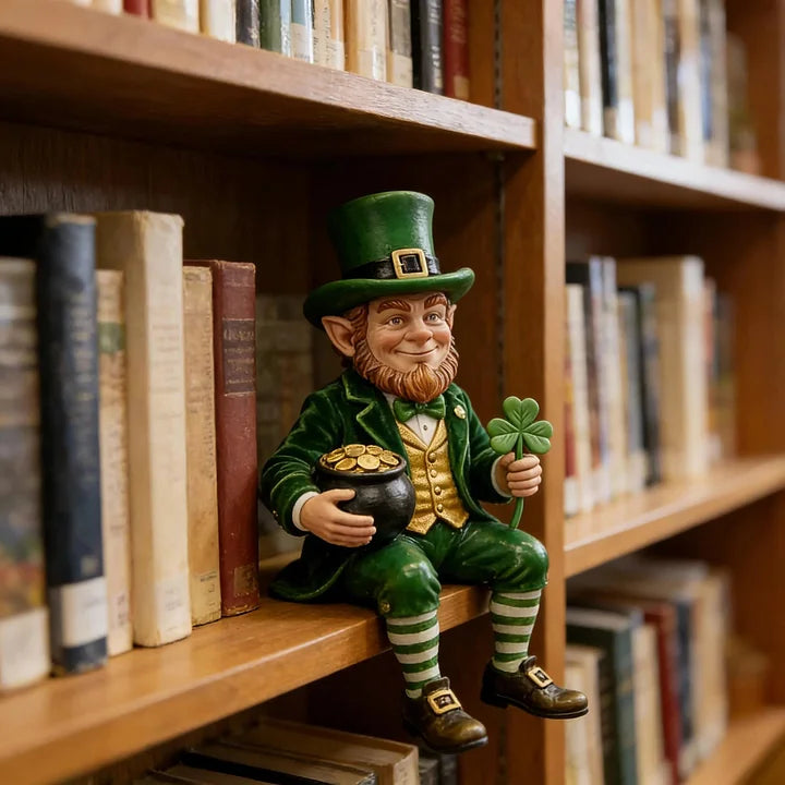 IrishFortune – Decorative Figurine of a Leprechaun for St. Patrick's Day