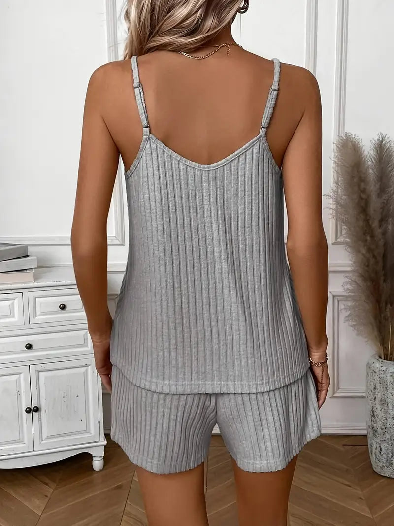 Isalie - Sleeveless Two-Piece Set