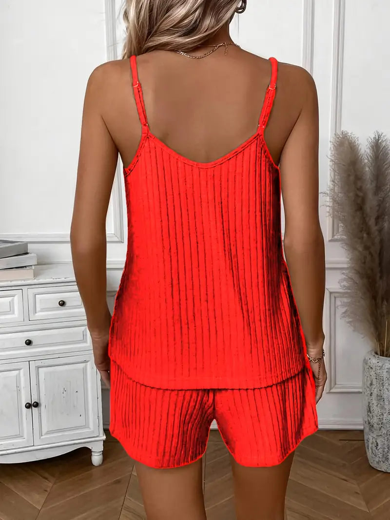 Isalie - Sleeveless Two-Piece Set