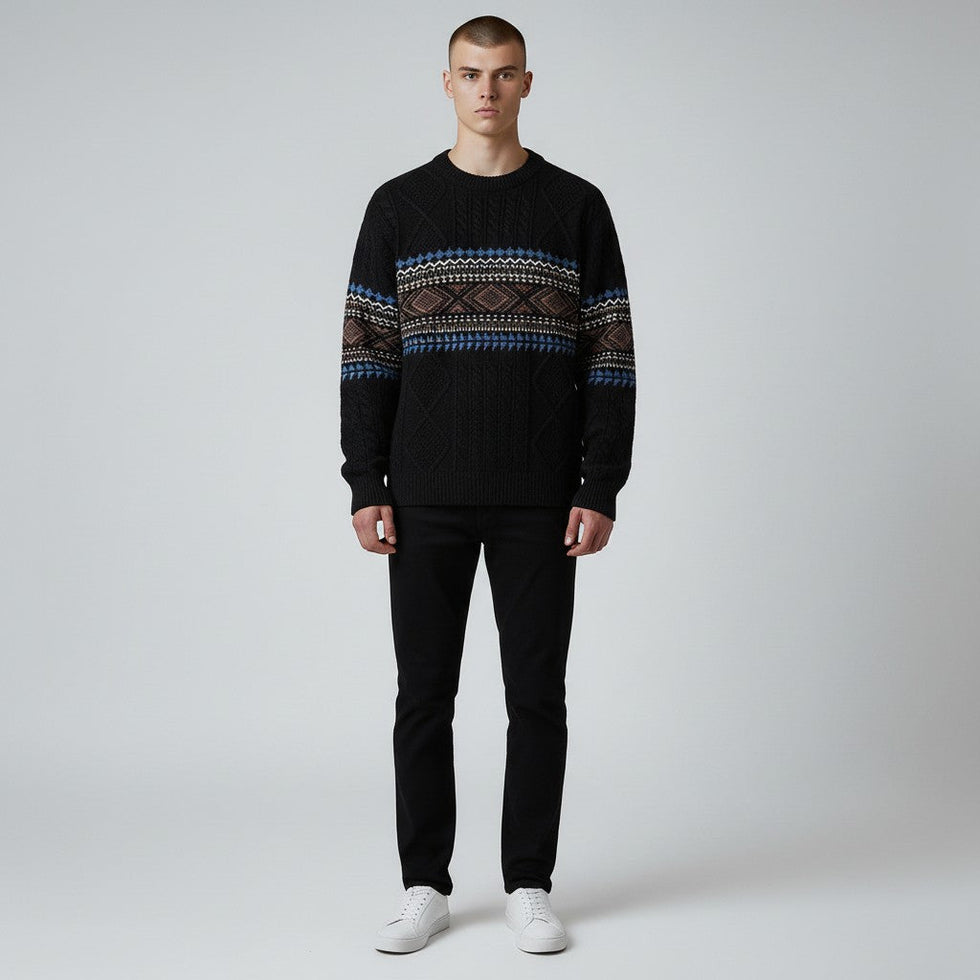 Isidoro – Comfortable Sweater Made from Nordic Knit