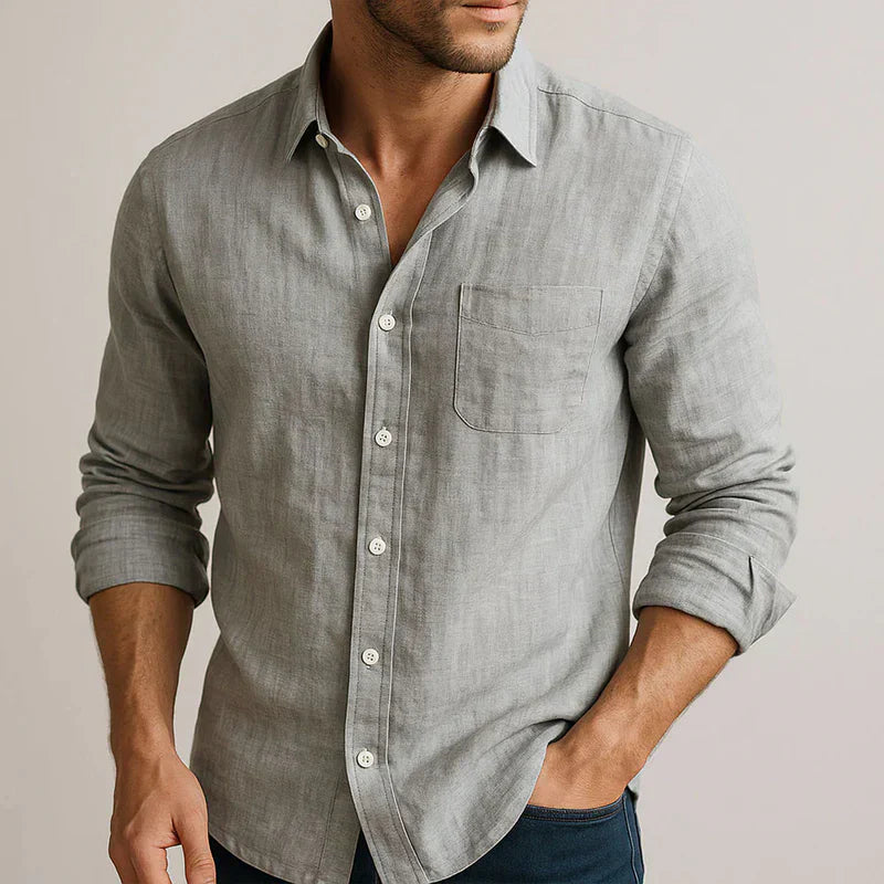 Jamar – Handmade Linen Shirt
