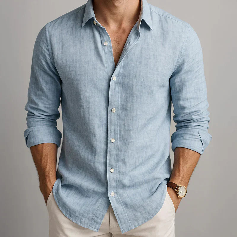 Jamar – Handmade Linen Shirt